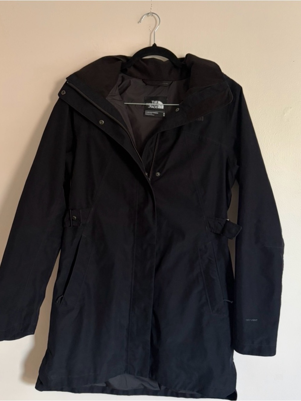 The North Face Women's Black Trench Parka Coat
